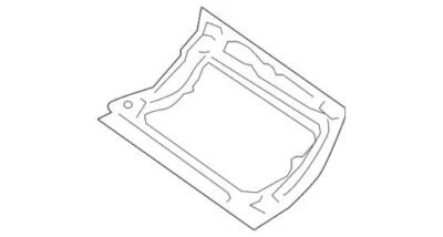 Placa de enganche original Mercedes-Benz 2006-2010 R350 R320 R500 R63 AMG 251-885-05-65 Foto 1 de 2