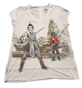 Star Wars Galaxy's Edge Rey T-Shirt Damen Größe Small Disney World Exklusiv - Bild 1 von 20