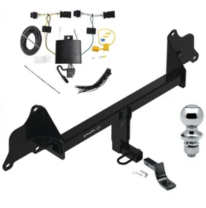 Trailer Tow Hitch For 20-23 Tesla 3 w/ Wiring Harness Kit 1-7/8" Ball Class 1 - Picture 1 of 6