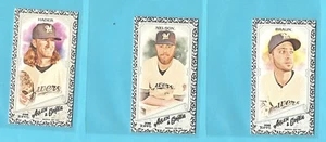 2018 Allen & Ginter Black Border Lot Milwaukee Brewers Rookies and Stars - Bild 1 von 2