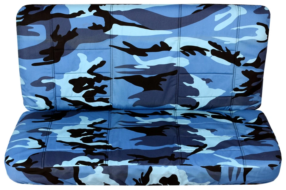 Se adapta a 88-02 Chevrolet GMC Serie C Topkick/Kodiak - Cubiertas de asiento de camión de banco Foto 1 de 1