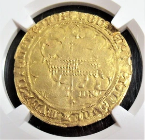 Belgium: Brabant gold Mouton d'Or ND (1355-1383) XF Details NGC. - Picture 1 of 4