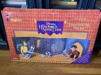 Disney Vintage The Hunchback of Notre Dame Colorforms Playset Deluxe Giant Set - Image 1 of 4