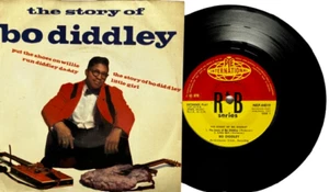 Bo Diddley Vinyl Record The Story Of Bo Diddley 4 Track 7" EP 1964 UK Pressing - Picture 1 of 5