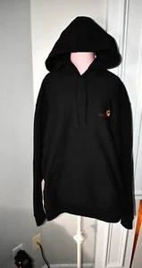 Carhartt Work In Progress Logo Hoodie in Black Size X-Large # IO28279 NWT - Picture 1 of 3
