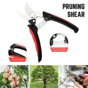 Pruning Shears Cutter Home Gardening Plant Scissor Branch Garden Pruner US - Picture 1 of 9