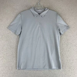 Camisa Polo Drykorn For Beautiful People Para Hombre XL Gris Tejida Manga Corta Informal - Imagen 1 de 8