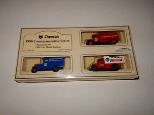 Lledo 1990 Chevron Commemorative Series Die Cast Trucks Made in England MIB - Bild 1 von 2