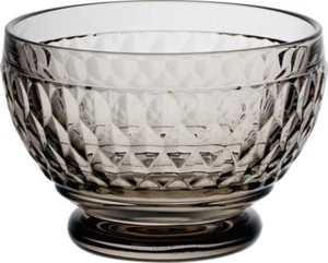 Villeroy & Boch Boston Ciotola Per Dessert Colorata D. 11,4Cm Vetro Fumè Grigio - Foto 1 di 3