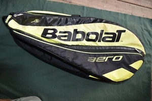 Babolat Pure Aero Yellow Black Tennis Bag - Picture 1 of 12