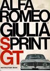 Alfa Romeo Giulia Sprint Gt Instruction Book (Reproduction)