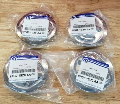 NEW 2019-2026 Dodge Ram 2500, 3500 Heavy Duty Chrome Wheel (4) Center Caps, OEM Foto 1 de 4