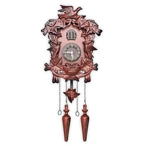 Kendal Cuckoo Clock Pendulum Quartz Wall Clock Black Forest House Home Decor ... - Picture 1 of 9