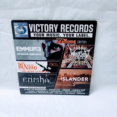 2014 Victory Records Mayhem Fest Sampler By Various Artists CD - Image 1 of 2