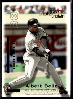 2001 Fleer Triple Crown #52 Albert Belle Orioles - Image 1 of 2