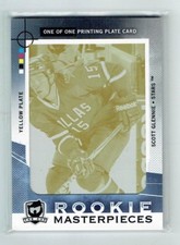 12-13 UD Upper Deck The Cup  Scott Glennie  1/1  Printing Plate  Rookie