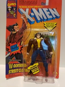 Toy Biz Marvel X-Men 1994 séptima edición Wolverine Street Clothes - Imagen 1 de 5