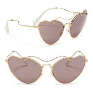MIU MIU SMU 55R Scenique Cat-Eye Sunglasses - Picture 1 of 6