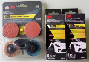 3M 03050 Grinding Kit with 03157/03156-Stripping-Conditioning Discs, 10 per pack - Picture 1 of 5