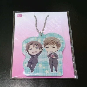 Acrylic keychain strap Junjou Junjo Romantica anime Isaka Ryuichiro Asahina Yaoi - Picture 1 of 5