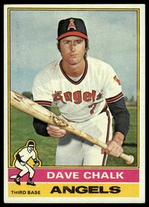 1976 Topps #52 Dave Chalk California Angels Baseball Card - Picture 1 of 2