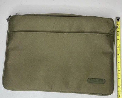 Mosiso ноутбук переноски чехол зеленый/серый бархат интерьер отличном качестве - Изображение 1 из 4