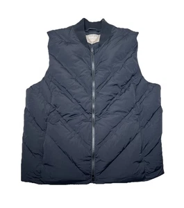 Athleta Inlet Weste schwarz gesteppt Gänsedaunen gefütterte Weste Damen Größe Large - Bild 1 von 6