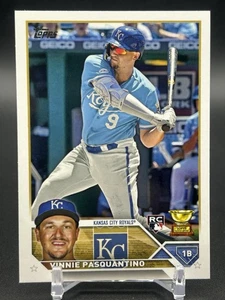2023 Topps Vinnie Pasquantino #302 Rookie RC Kansas City Royals - Bild 1 von 2