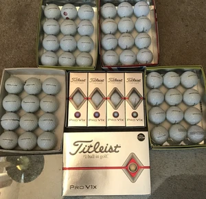 5 Dozen Titleist PROV1x Golf Balls (1 doz NEW balls in box) - Picture 1 of 7