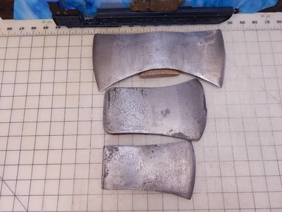 Lote de cabeza de hacha TRUE TEMPER de doble y única broca de colección, 2-1/2 a 3-1/2 lb. Foto 1 de 4