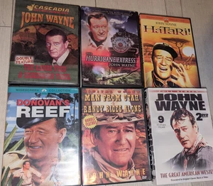 JOHN WAYNE MOVIES DVD LOT - 7 DVD's - Picture 1 of 2