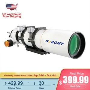 SVBONY SV503 80 ED F7 Telescope Refractor OTA for Viewing and Astrophotography - Picture 1 of 15