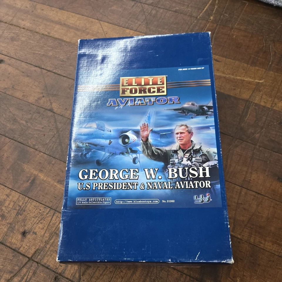 Figura Elite Force Aviator GEORGE W BUSH Presidente de los Estados Unidos y Aviador Naval Foto 1 de 4