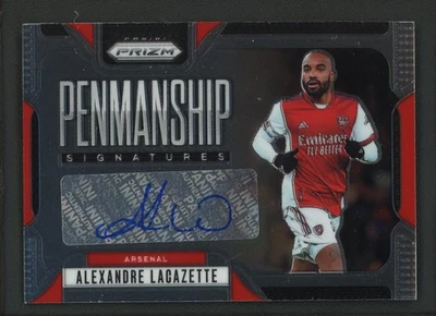 2024-25 ALEXANDRE LACAZETTE AUTO PANINI PRIZM PREMIER LEAGUE PENMANSHIP - Image 1 of 2