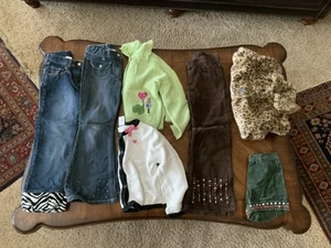 Girls Size 6 Clothing Lot Gymboree & Talbots Pants, Shorts, Jackets, Sweaters - Picture 1 of 24