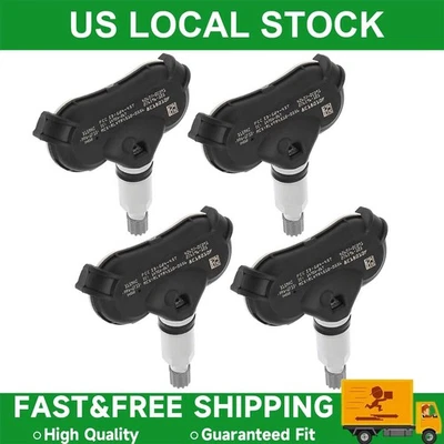 4PCS 42607-0C091 TPMS Tire Pressure Sensor For Toyota Tundra Sequoia 18-19 Foto 1 de 4