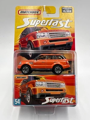 Matchbox Superfast #54 Range Rover Sport Orange - Image 1 of 4