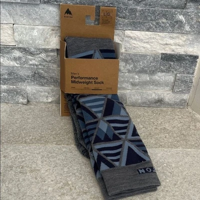 New!! Burton Performance Midweight ski socks - Image 1 of 4