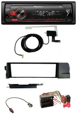 Pioneer 1DIN USB DAB MP3 AUX Autoradio für BMW 3er E46 Profiversion Quadlock - Bild 1 von 4
