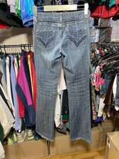 Japanese Ultra Baggy Embroidered Logo Carpenter Denim Jeans jnco mens m