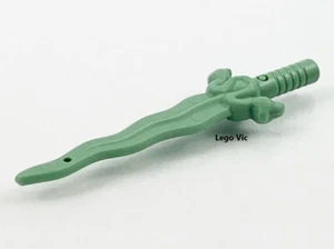 Lego 75604 Weapon Sword Sand Green Epée Disney 43181 30558 43184 MOC new A141 - Imagen 1 de 1