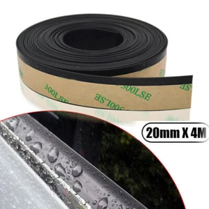 4M Car Rubber Sealing Strip Molding Edge Car Door Window Decoration Trim US - Picture 1 of 7
