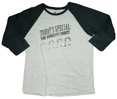 Camisa manga 3/4 raglán Mary Poppins The Penguin Dance de los parques de Disney para hombre; XL Foto 1 de 4