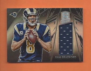 Camiseta Panini Spectra Sam Bradford 2013 usada en el juego #d 244/299 St. Louis Rams - Imagen 1 de 2