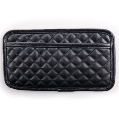 Car Seat Back Door Leather Storage Bag Phone Holder Pocket Organizer Stick-up    - Image 1 of 4