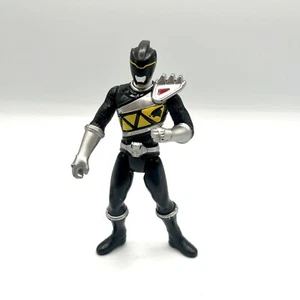 Modellino Power Rangers Dino Charge Black Ranger Lightning Collection 4,5" Hasbro - Foto 1 di 4