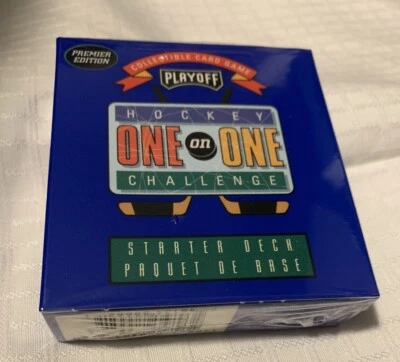 1995-96 Playoff One on One Hockey Challenge Dice Card Game Rare Buy More Than 1 - Image 1 of 4