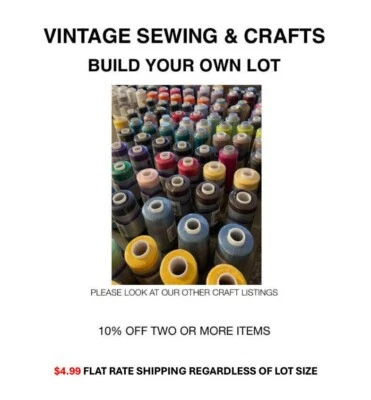 BUILD A LOT VARIOUS COLOR SPOOL EMBROIDERY SURELOCK MULTI-PURPOSE SEWING THREAD - Image 1 of 2