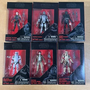 Star Wars: The Black Series 6" Konvolut 6 Figuren aus Serie Neu in OVP - Bild 1 von 7