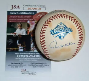 BLUE JAYS Paul Molitor signed 1993 World Series baseball JSA COA AUTO Autograph - Picture 1 of 2